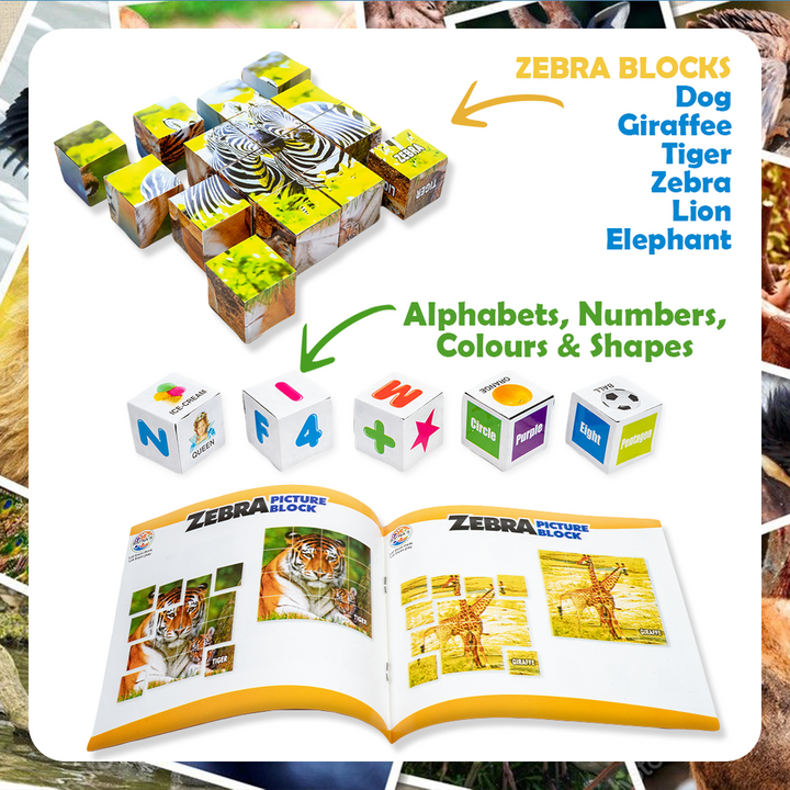 Zebra Block (Picture Block Set)