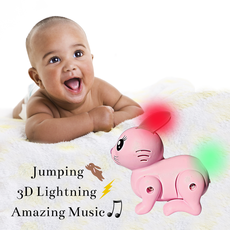 Rabbit Toys for Kids | Bunny Toys | Jumping | Lightning | Music