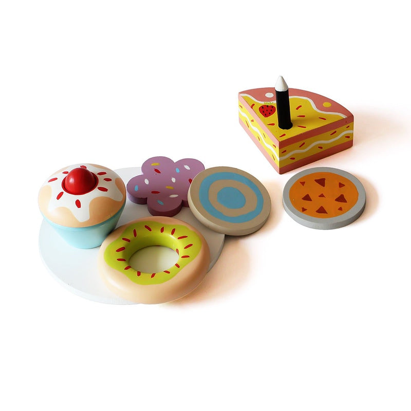 Wooden Dessert Set (2-5 Years)