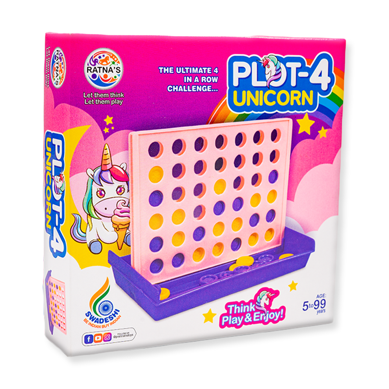 Plot-4 Unicorn (2 Player Game)