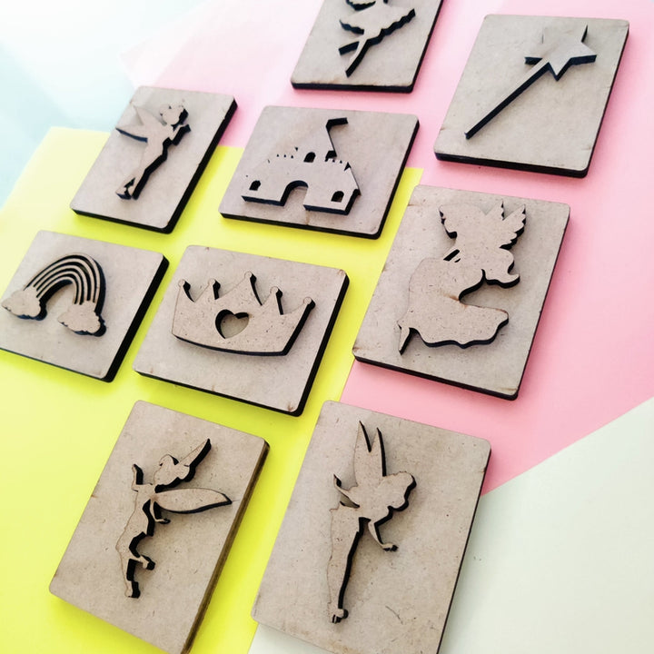 Fairy Theme Dough Stamps Set