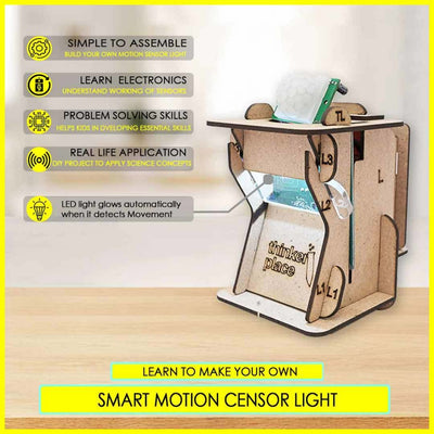 Smart Motion Sensor Light DIY Kit for Kids - Science Kit