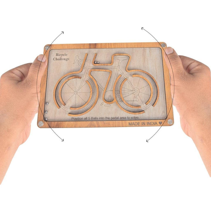 Bicycle Maze Challenge Board Game