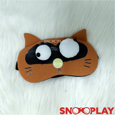 Super comfortable 3D Cat eye mask with gel pad that also acts as ice pack and can also be placed in the refrigerator for cold storage.