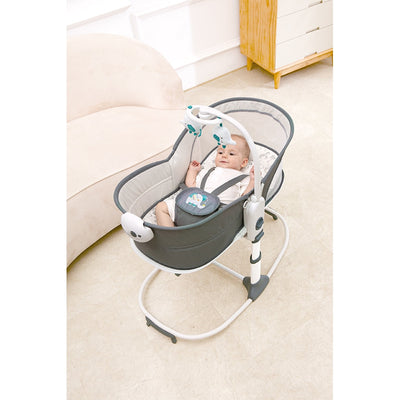 6 in 1 multi-function Rocker & Bassinet - Teal (COD Not Available)