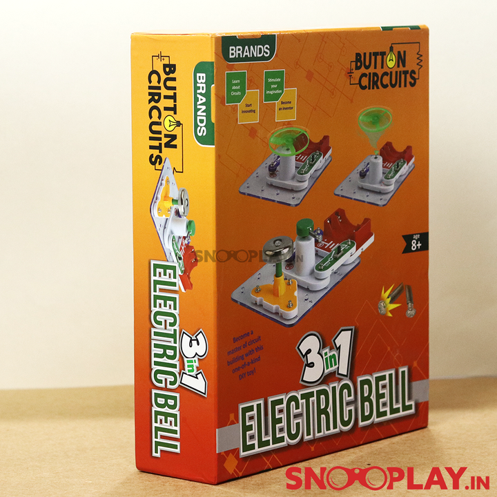 3 in 1 Electric Bell Circuit Game - STEAM Game For Kids