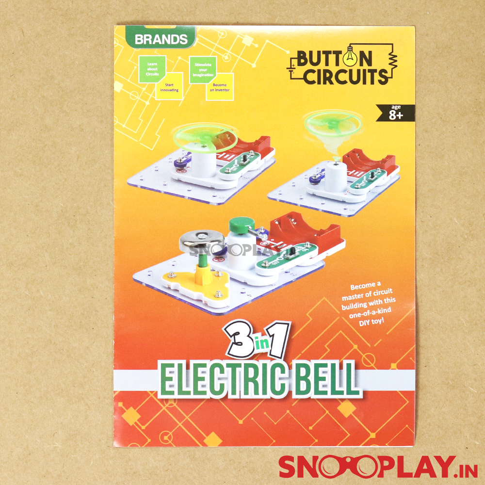 3 in 1 Electric Bell Circuit Game - STEAM Game For Kids