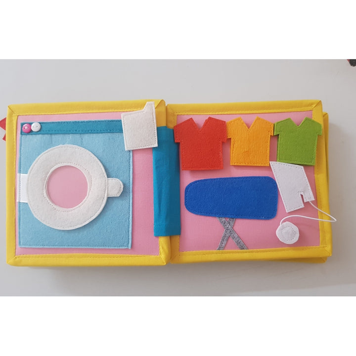 Fun Learn Explore Mini Quiet Book (2-4 Years)