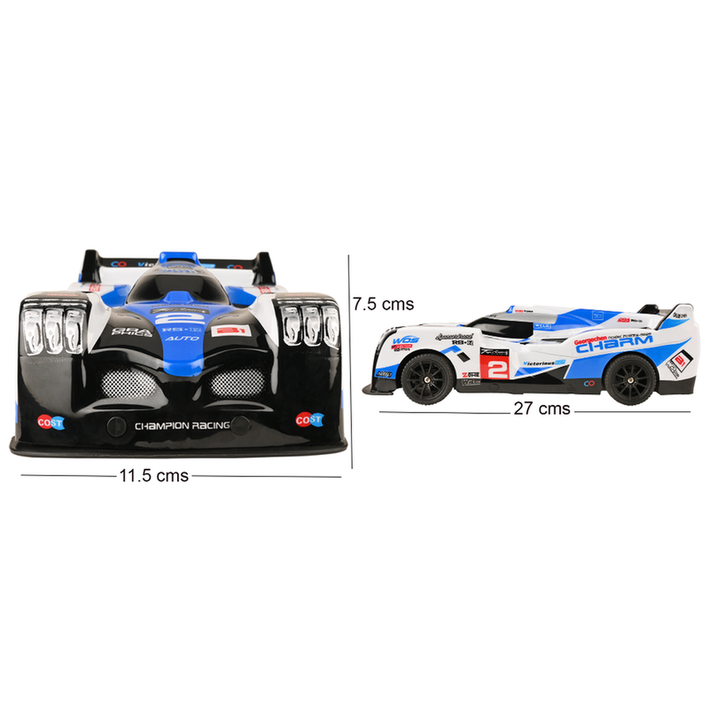 Auto Racing Car (1:14) Blue For Children