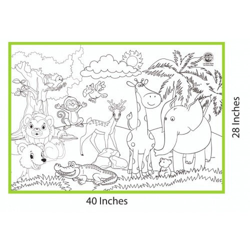 My Colouring Mat (Washable & Reusable Mat) for Kids