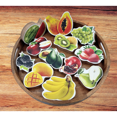 Fruits Wooden Toys for Kids- 12 Pieces