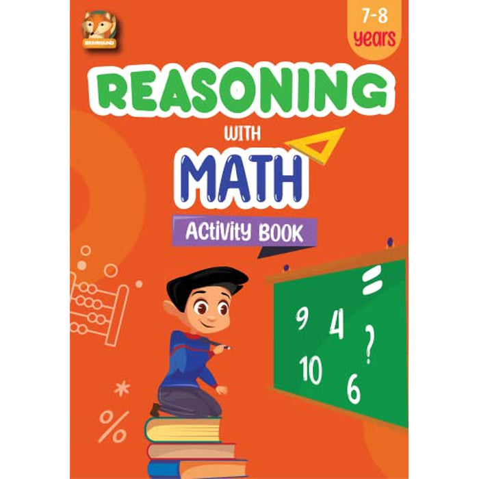 Reasoning With Math Fun Activity Book | Develop Mathematical Reasoning - Math Brain Games for Kids | Early Brain Development