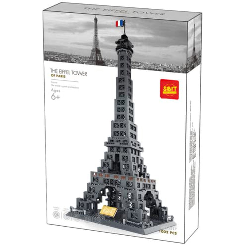 Building Block  Eiffel Tower Model (1002 Pieces)