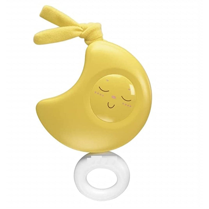 Melodious Yellow Moon with Soft Rounded Shapes for New Born