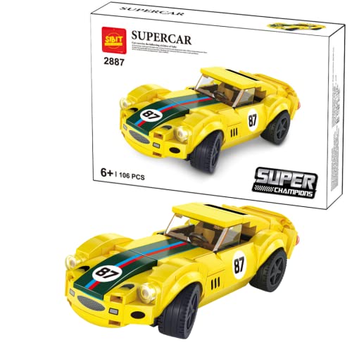 Sports Car Yellow DIY (106Pcs)