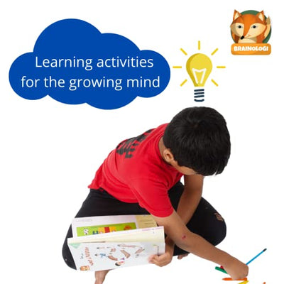Logic & Reasoning Fun Activity Book | Learning & Educational | Early Brain Development
