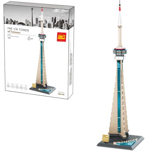 CN Tower-Toronto Building Block Set (400 Pieces)