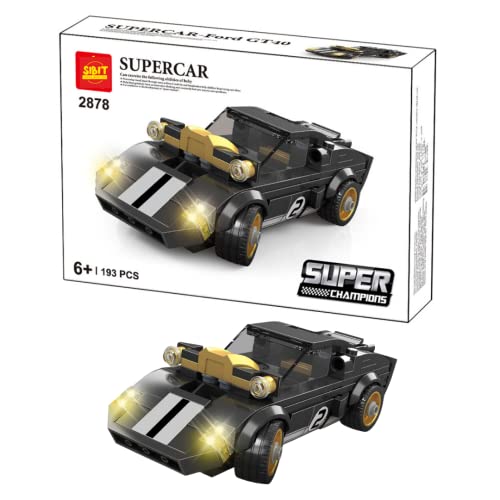 Black Sport Cars Model (187-Pieces)