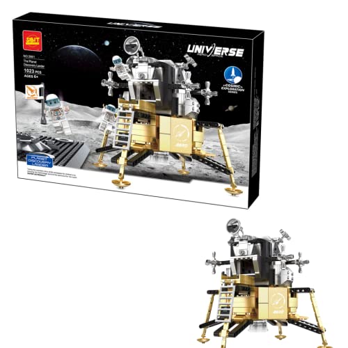 Aerospace Planet Discovery Toy Building Blocks Kit (1023 Pcs)