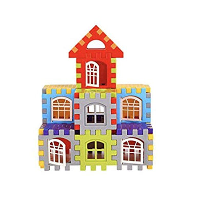 Multi Colored Mega Jumbo Happy House Building Block 72 Pcs.