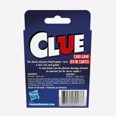 Original Clue Card Game (Travel Edition)