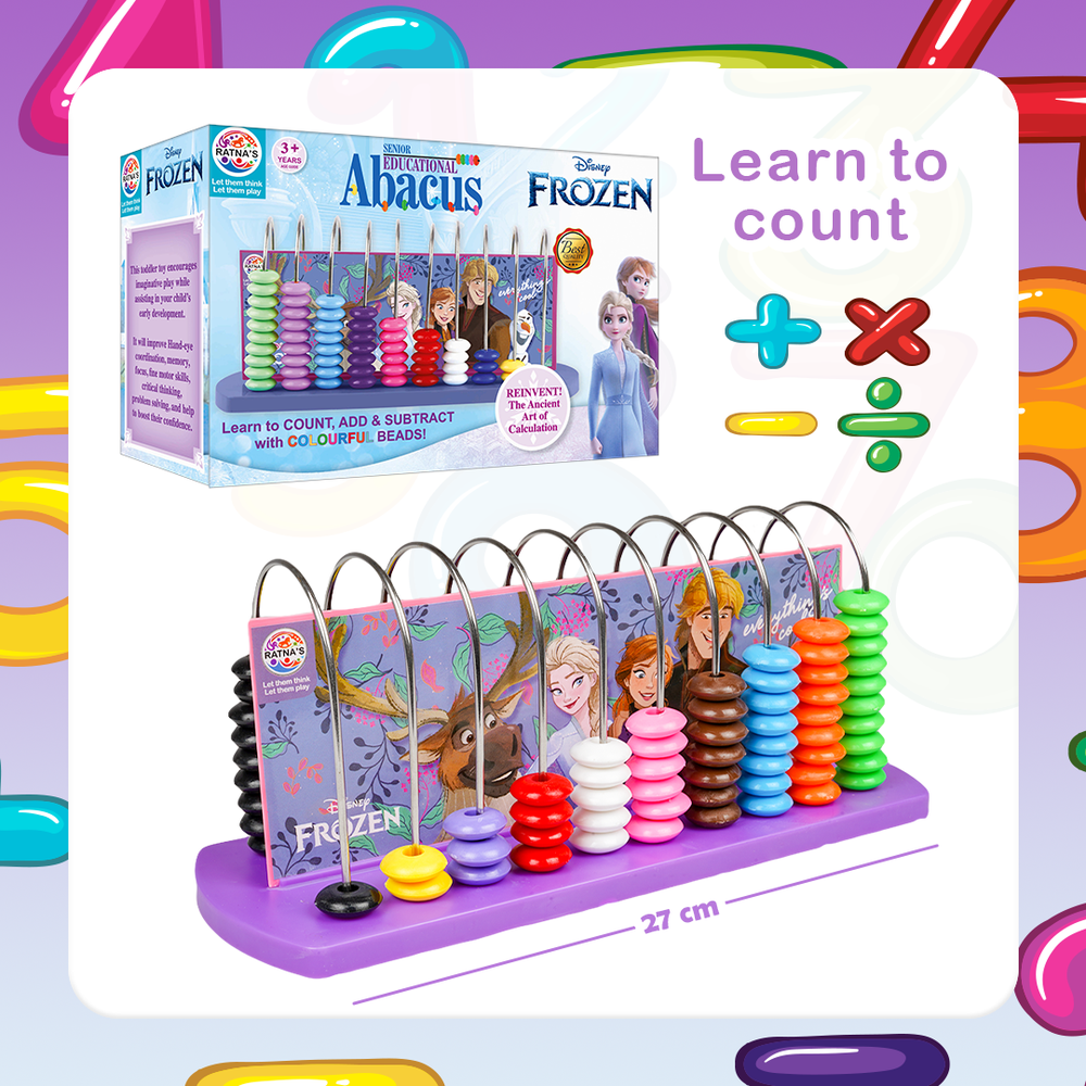 Frozen Educational Abacus Senior