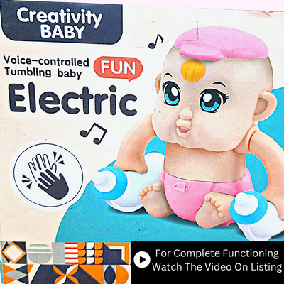 Tumbling Baby | Baby Toys | Lightning | Music | Voice Operated (by Finger Snapping) (Tumbling Baby)