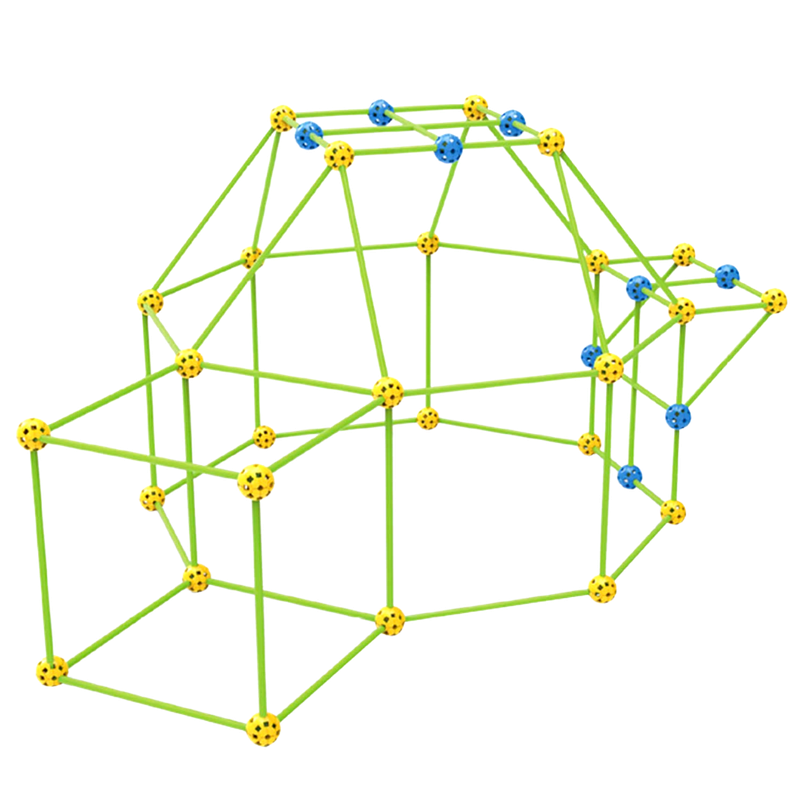 DIY Fort Construction Kit (85 pieces)