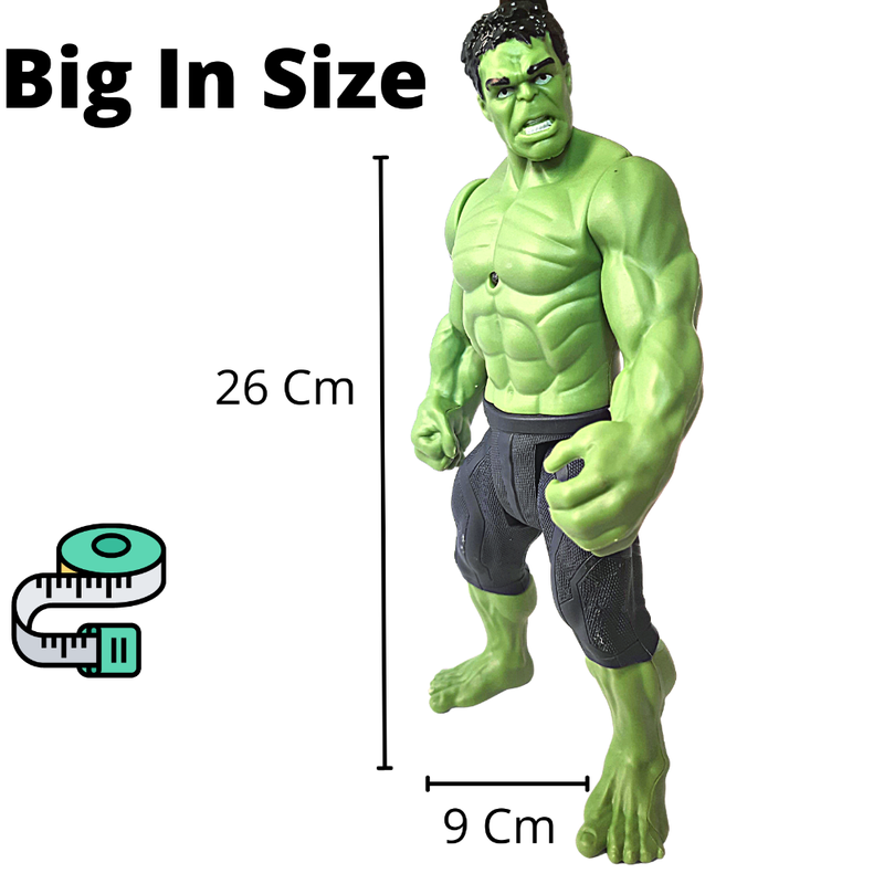 Hulk Action Figure Toy | Inbuild Light (12 inch)