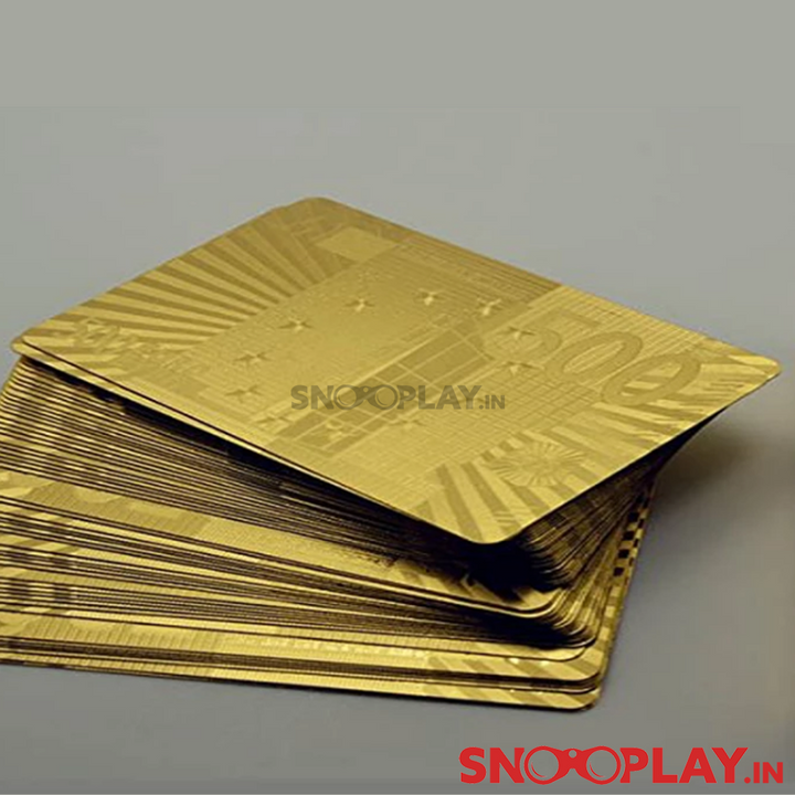 Gold Plated Luxury Playing Cards