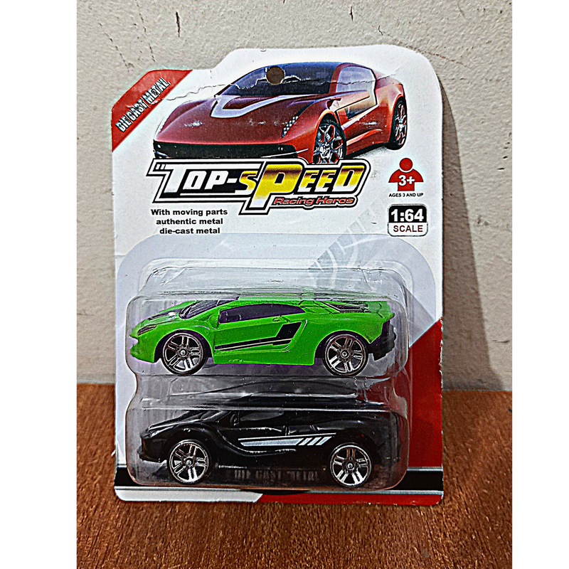 Mini Diecast Small Car Set - (2 Die Cast Toy)