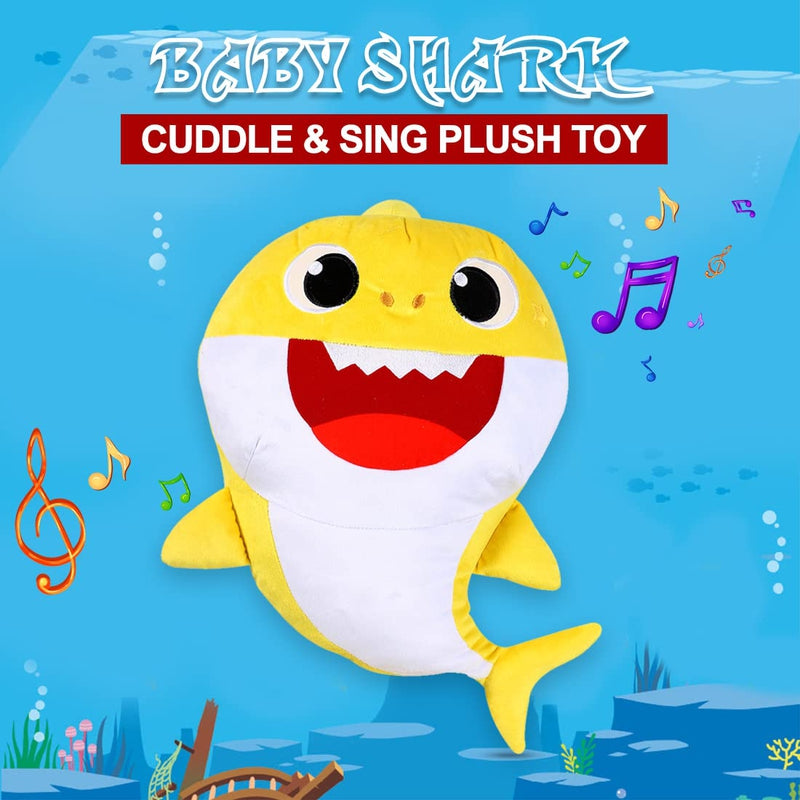 Baby Shark Plush  Cuddle and Sing with  Plush Toy