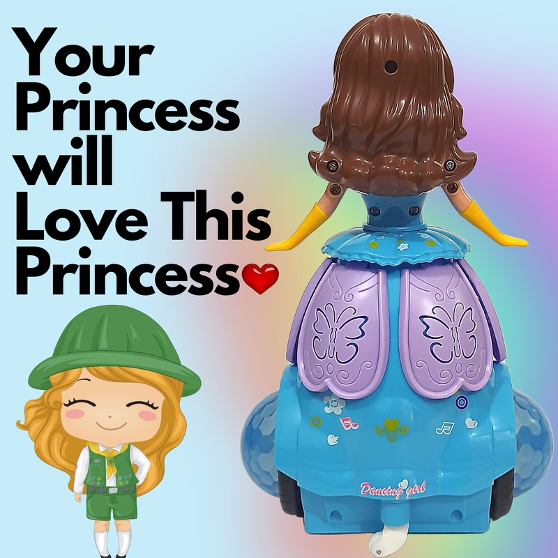 Princess Doll Toys | Musical Toy | (Sky Blue)