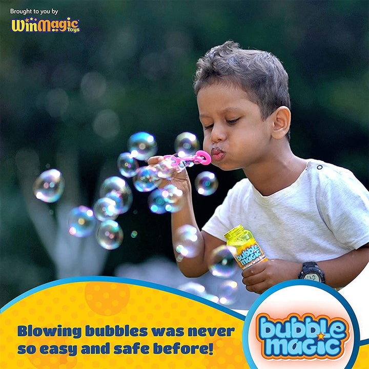 Bubble Magic 118 ML Solution with wand 3 Pack