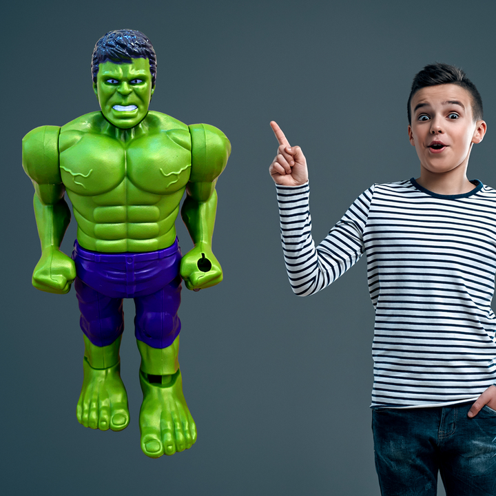 Hulk Toys | Action Figure | Avengers Figures | Rotate | Lightning | Music | Walking