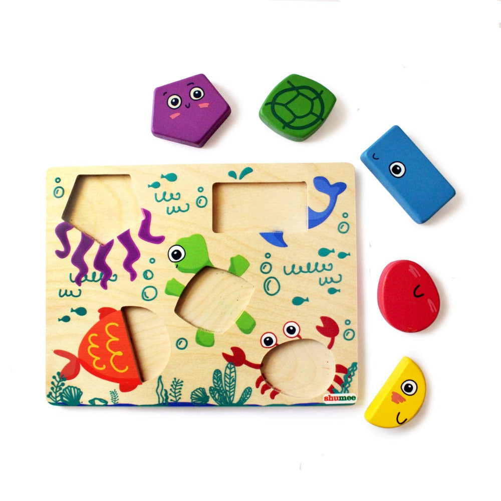 Under the Sea Shape Puzzle Set