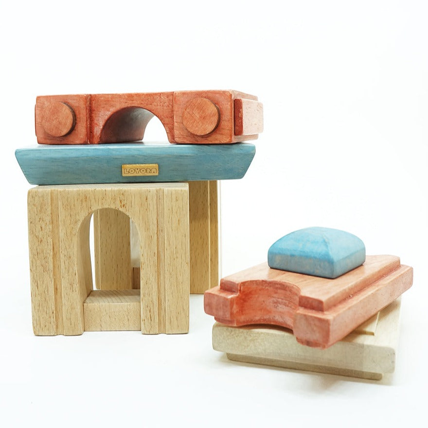 India Gate Blocks (Wooden Puzzle set) - 6 Pieces