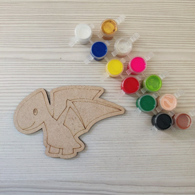 DIY Fridge Magnets Kit | Dino Color Art Kit