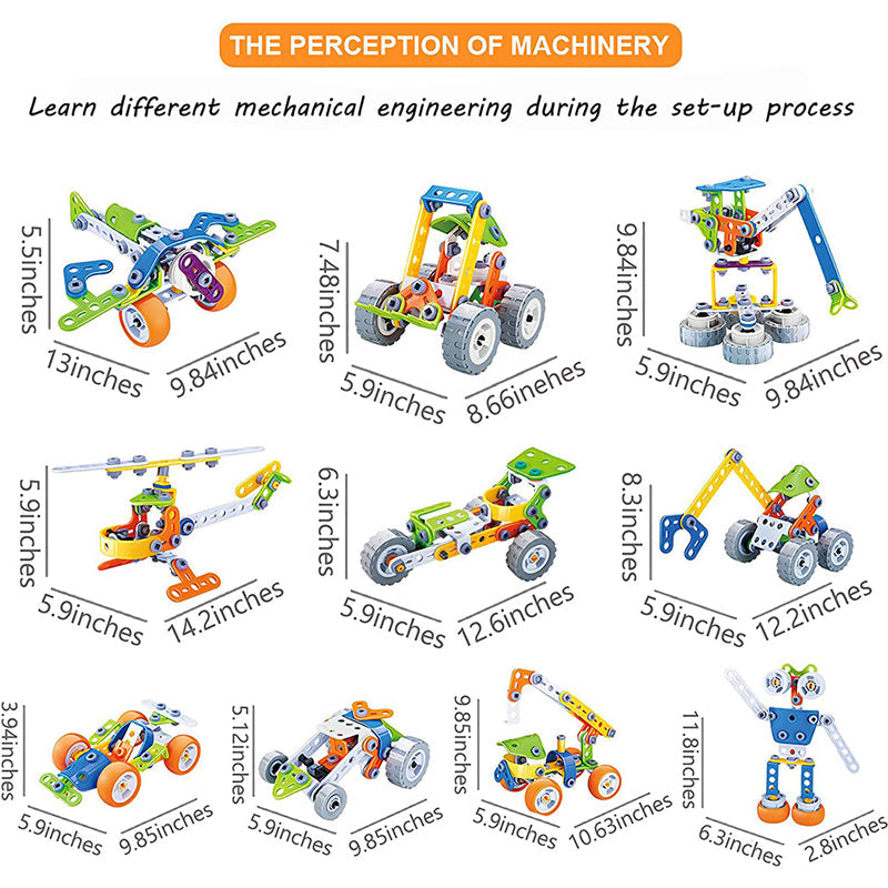 Construction Building Blocks Learning Kit Toy