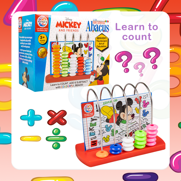 Mickey & Friends Educational Abacus Junior