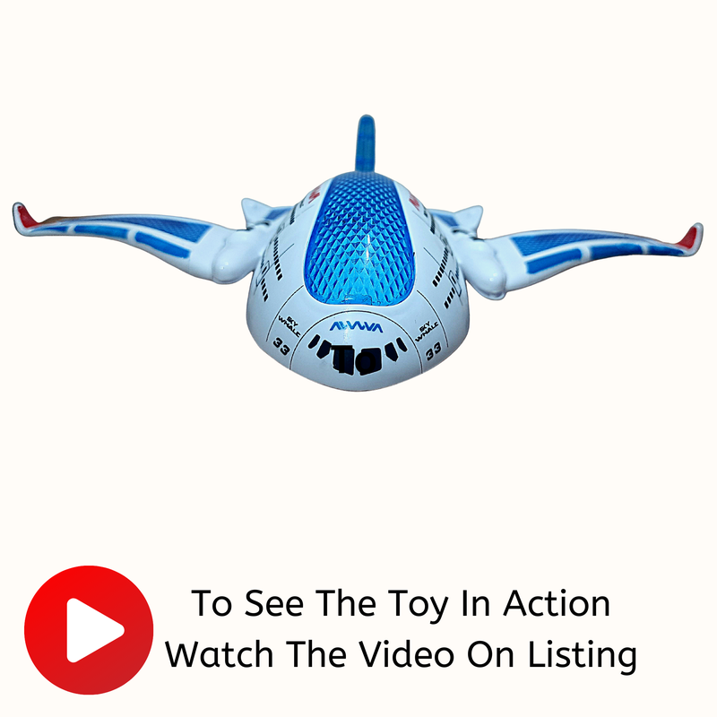 Aeroplane Toys for Kids | Airplane | Airoplane | Plane Toy | Flight | Musical | Lightning | 360ø Degree Rotation