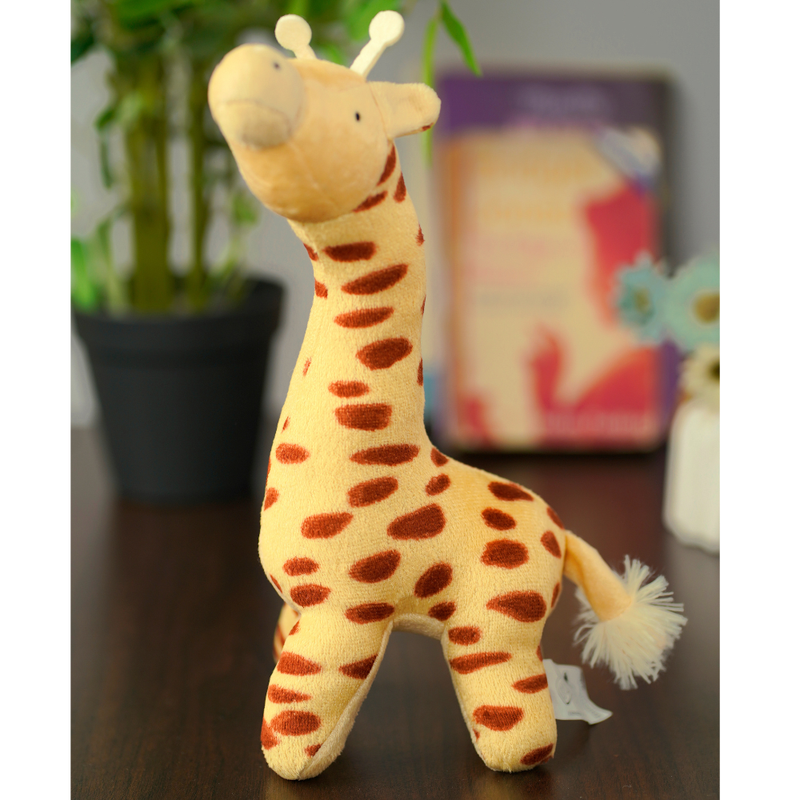 Furrendz Jolly Giraffe 10" Plush- Blue