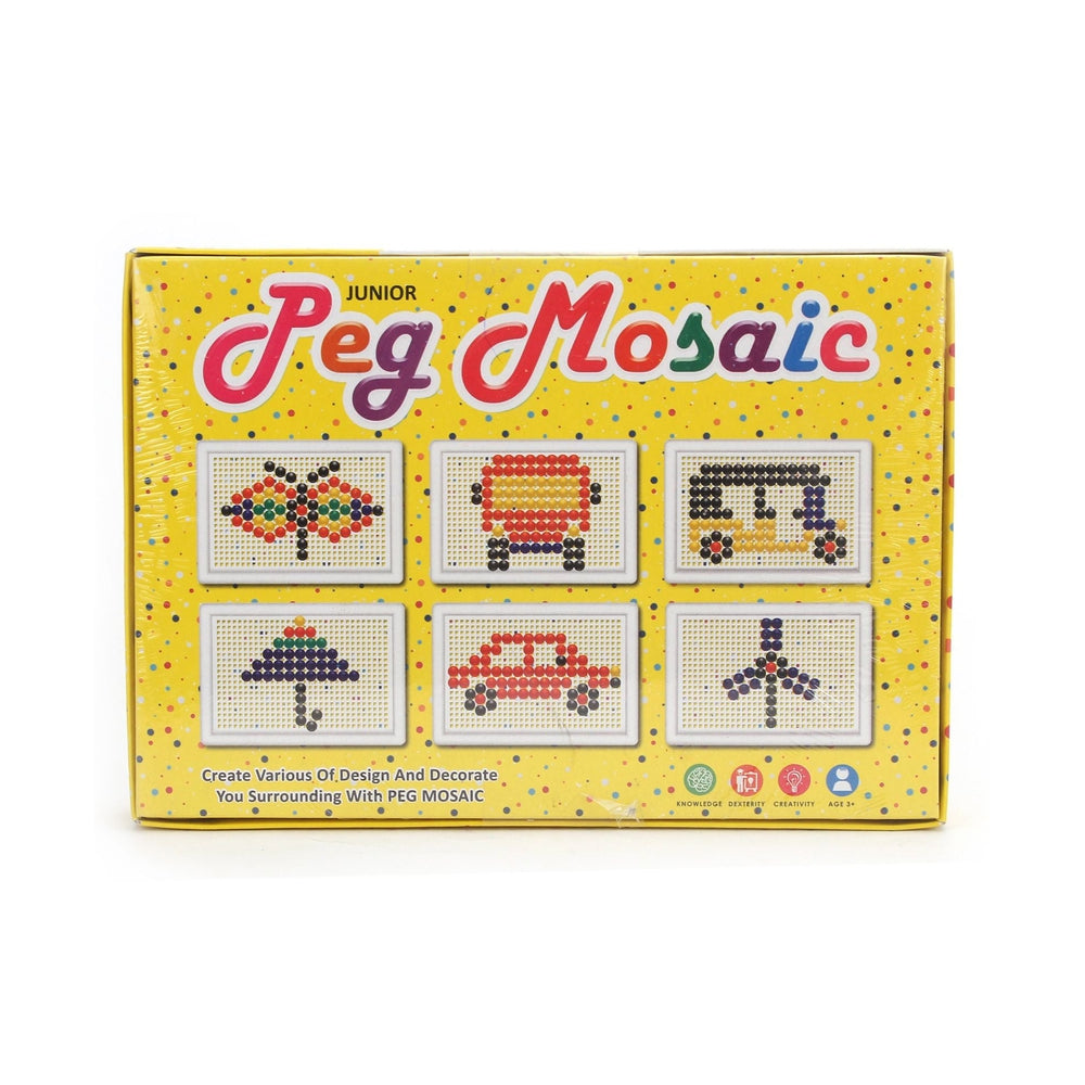 Peg Mosaic Junior Board Game