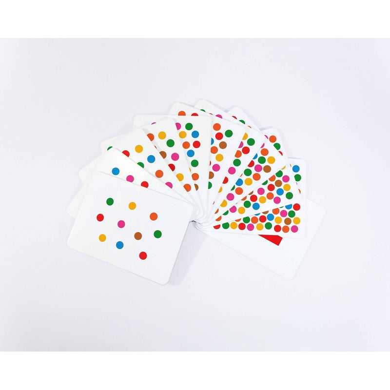 Colorful Dots & Numbers Maths Flashcards Gift for Babies I 101 Dot Cards,100 Mini Number Cards, Symbols Cards