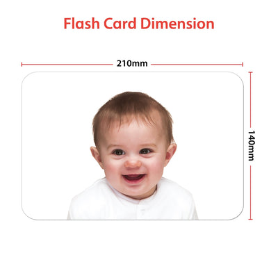 Educational Actions Flash Cards for Kids Early Learning