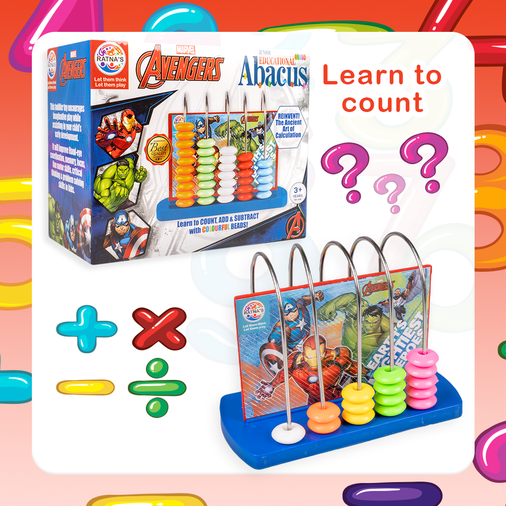 Avengers Educational Abacus Junior