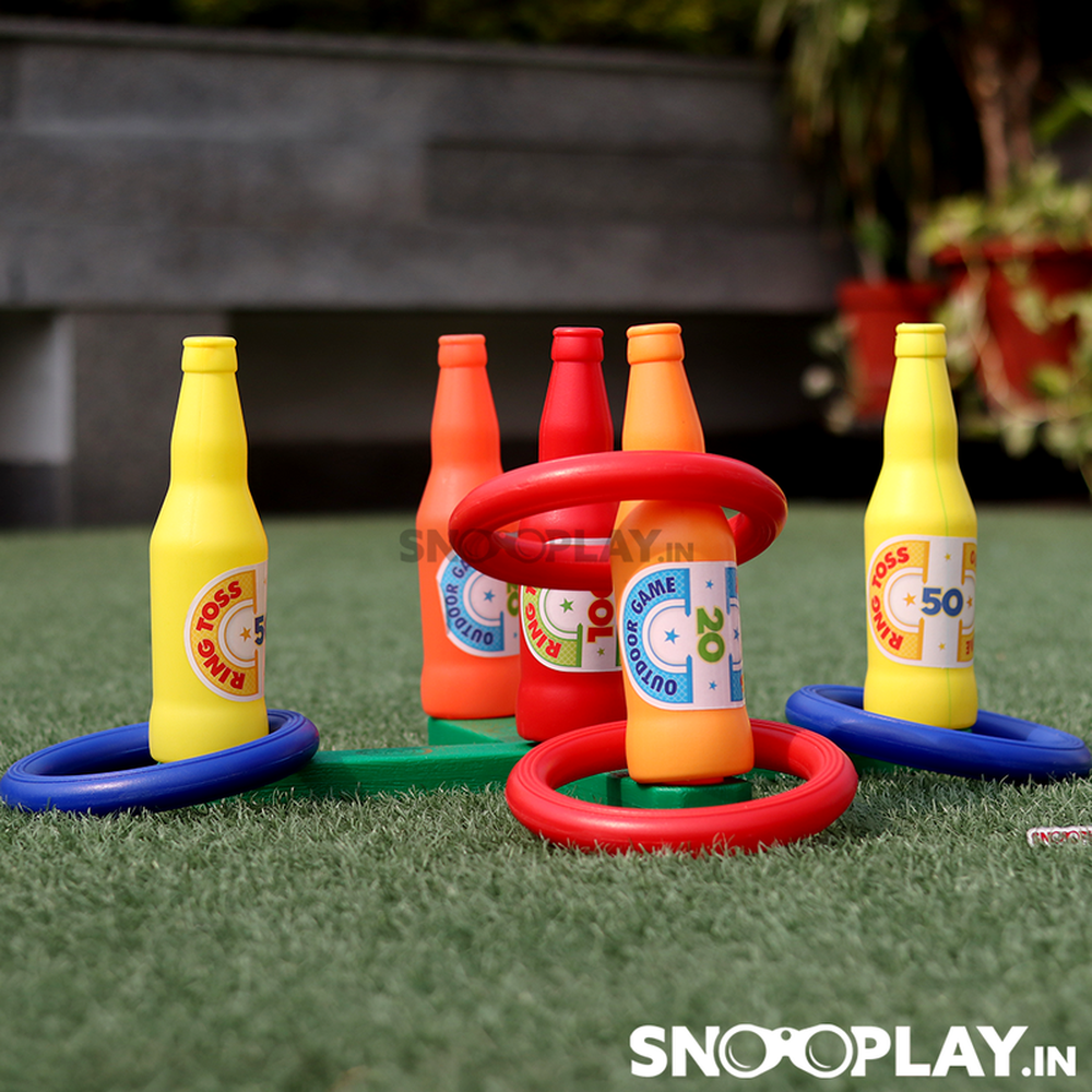 Buy Bottle Ring Toss Activity Game (3-8 Years) on Snooplay India