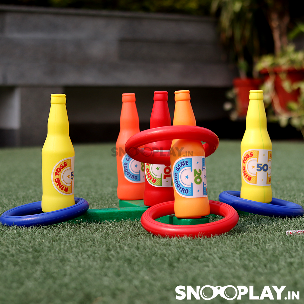 Bottle Ring Toss Game (3-8 Years)