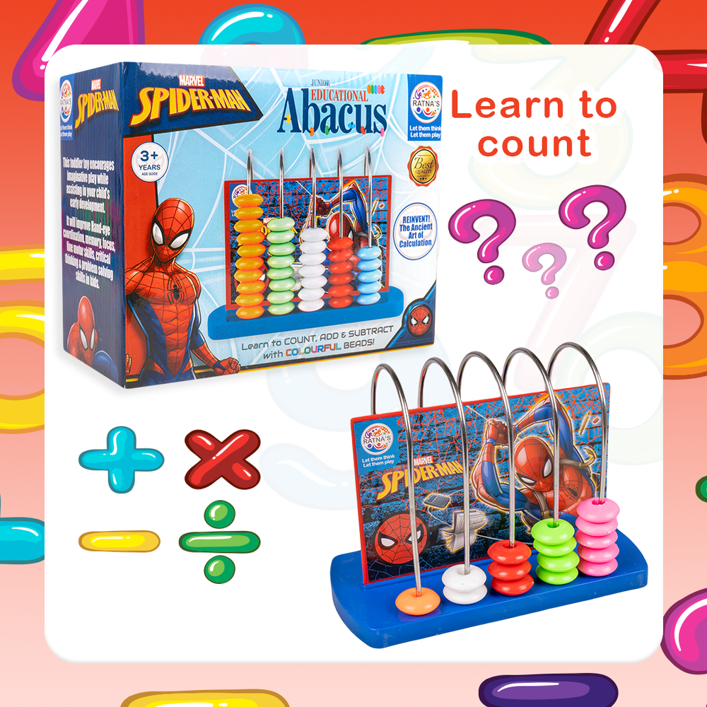 Spider-man Educational Abacus Junior