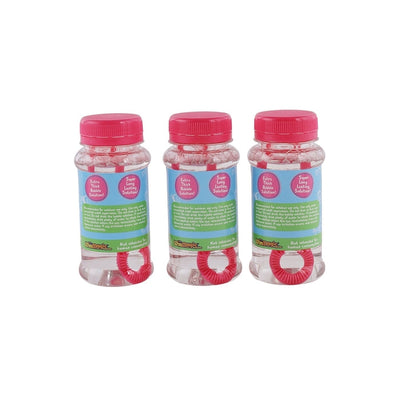 Bubble Magic Peppa Pig Pack Of 3 118 ML Thick Viscous Concentrate Solution Bottle with Wand-Blow